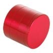 Red 40mm Zinc Alloy Herb Tobacco Grinder - Mini 4-Layer - 3