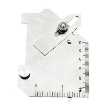 MG-8 Stainless Steel Fillet Weld Gauge Multi-function Ruler - 1