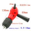 Adjustable Right Angle Drill with Triangular & Circular Handles - 2