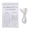 Mini Humidifier with Colorful Light, 5W Bulb Shape, 50ml (White) - 5