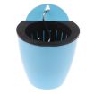 Self-Watering Wall Planters - Blue, 11x8x10.5cm Resin Pots - 2