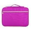 Purple A4 Multi-purpose Zipper Document Folder Storage Bag - 3