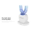 Vwhite Blue Silicone Electric Tooth Instrument with 3 Modes - 4