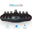 W350 Wood Grain 300ML Aromatherapy Humidifier with LED Light - 4
