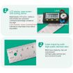 Digital Display Protractor Goniometer Ruler, Measures up to 500mm - 3
