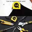 deli 7.5m Retractable Mini Measuring Tape Ruler, Portable & Pullable - 4