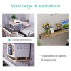 12" Wall-mounted Foldable K-shaped Dining Table Storage Shelf - 4