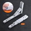 8" Wall-mounted Foldable Spring Shelf for Dining Table Storage - 6