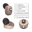 KAIXINWEI VHP-601 Black In-ear Bluetooth Hearing Aid Amplifier DC3.7V - 4