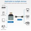 Gold-Plated Micro HDMI Male to HDMI Female Adapter - 5