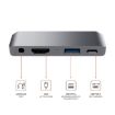 HW-TC29 4 In 1 Type-C/USB-C Extension HUB Adapter for iPad Pro (Silver) - 3