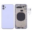 iPhone 11 Purple Back Cover with SIM Tray & Camera Lens & Side Keys - 1