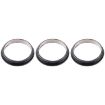 3 PCS Rear Camera Glass Lens Protector for iPhone 12 Pro (Graphite) - 4