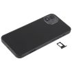 iPhone 12 Black Battery Back Cover with Wireless Charging Module - 2