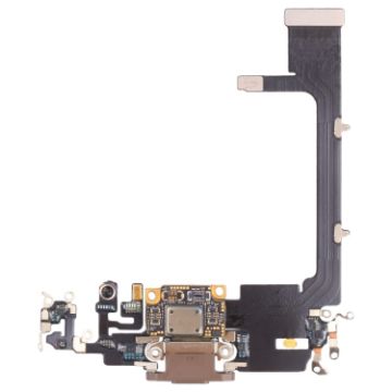 Genuine Gold Charging Port Flex Cable for iPhone 11 Pro - 1