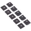 iPhone 12 mini Black Microphone Dustproof Mesh - 10 PCS - 3