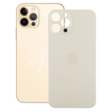 Gold Battery Back Cover with Large Camera Hole for iPhone 12 Pro Max - 1