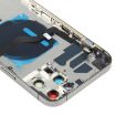 iPhone 12 Pro Max Battery Back Cover with Keys & Flex Cable (Black) - 4