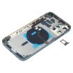 iPhone 12 Pro Max Blue Battery Back Cover with Components - 3