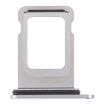 Silver SIM+SIM Card Tray for iPhone 14 Pro - 1
