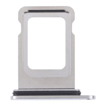 Silver SIM+SIM Card Tray for iPhone 14 Pro - 1