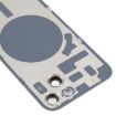 iPhone 14 Purple Back Housing Cover with Camera Lens - 5