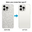 iPhone 15 Pro Max Glass Back Cover with Lens (White) - 6