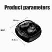 XG-8 TWS Touch Bluetooth Earphone with Charging Box (Black) - 3
