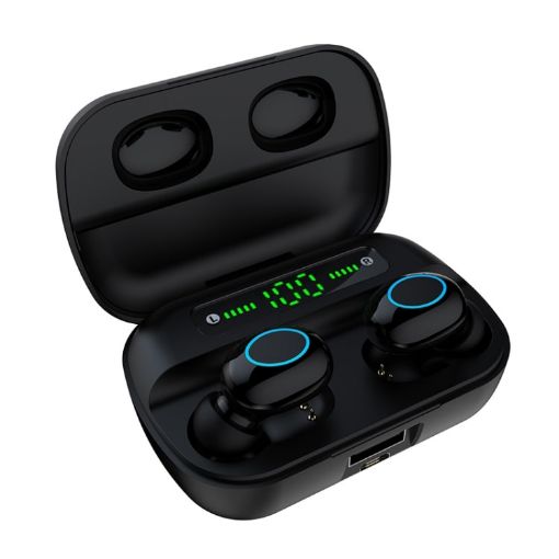 S11 TWS Bluetooth Earphone with LED Display & Magnetic Charging Box - 1