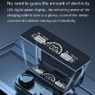 M10 Green TWS Bluetooth 5.1 Earphone with Digital Display & Touch - 2