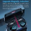 M10 Green TWS Bluetooth 5.1 Earphone with Digital Display & Touch - 4