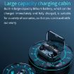 M10 Green TWS Bluetooth 5.1 Earphone with Digital Display & Touch - 5