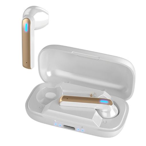 BQ02 TWS Bluetooth Earphones with HD Calls & Voice Assistant (White) - 1