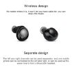 S2 Drawer Type Wireless Earphones: TWS Bluetooth V5.0 (Grey) - 4