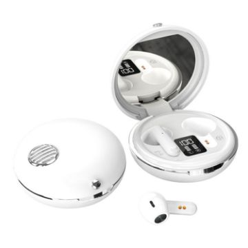 HXSJ Air-S28 TWS Bluetooth 5.3 Earphones with Charging Case (White) - 1