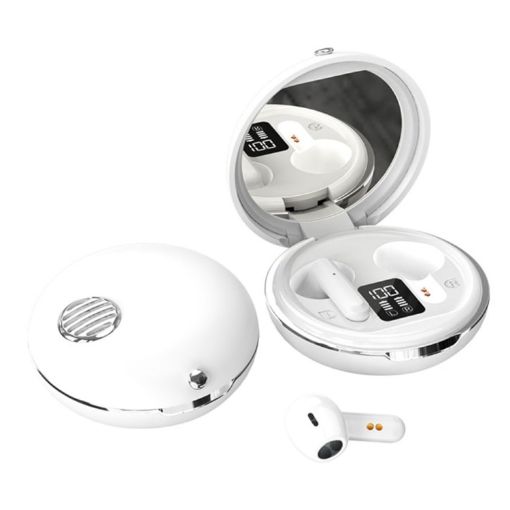 HXSJ Air-S28 TWS Bluetooth 5.3 Earphones with Charging Case (White) - 1
