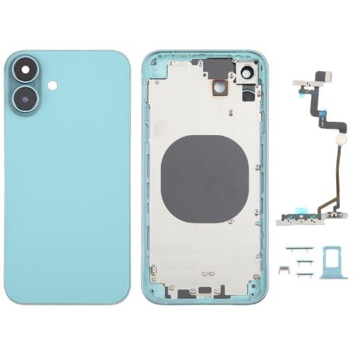 iPhone XR Back Cover, iP16 Imitation Appearance (Green) - 1