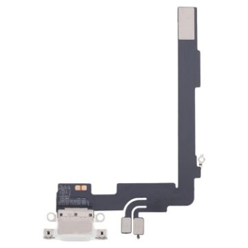 iPhone 16 Pro Max White Charging Port Flex Cable - 1