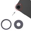 Black Rear Camera Lens Cover for iPhone 16e - 5