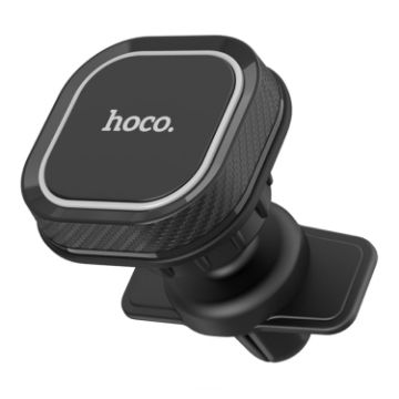 Hoco CA52 Intelligent Series Black In-car Air Vent Holder - 1