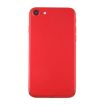Red iPhone 7 Battery Back Cover with Card Tray Assembly - 2