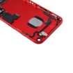Red iPhone 7 Battery Back Cover with Card Tray Assembly - 4