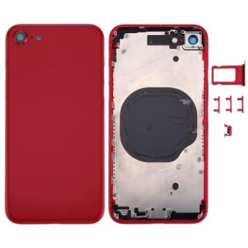 Red Back Housing Cover for iPhone 8 - 1