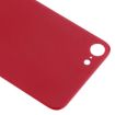 iPhone 8 Red Glass Back Cover with Big Camera Hole & Adhesive - 4