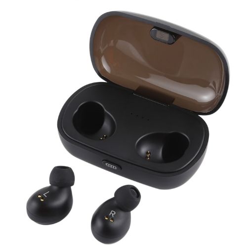 X8 TWS Bluetooth V5.0 Sports Earphones with Charging Box (Black) - 1
