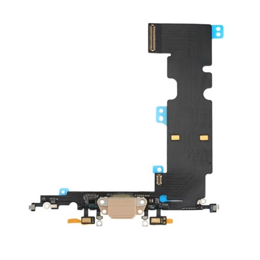 iPhone 8 Plus Charging Port Flex Cable (Gold) - 1
