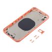 Coral Back Housing Cover with Camera Lens & SIM Tray for iPhone XR - 3