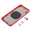 iPhone XR Red Back Housing Cover with Camera Lens & SIM Tray - 3