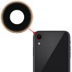 Gold iPhone XR Back Camera Bezel with Lens Cover - 4