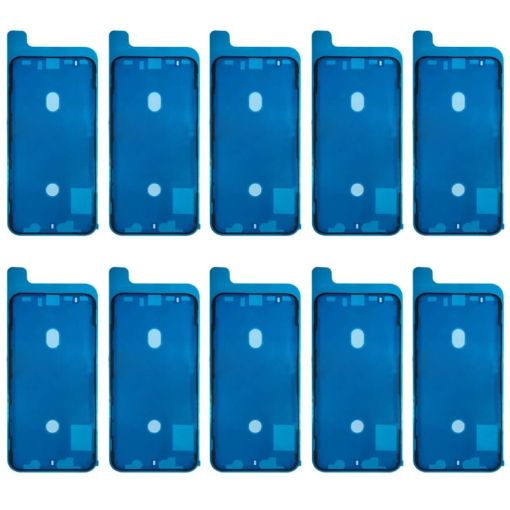 10 PCS Waterproof Adhesive Stickers for iPhone XS LCD Frame Bezel - 1